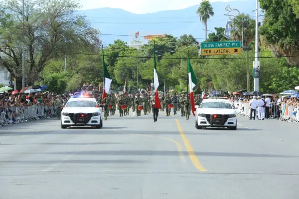 Tamaulipas celebra las Fiestas Patrias en paz: Américo encabeza desfile cívico-militar