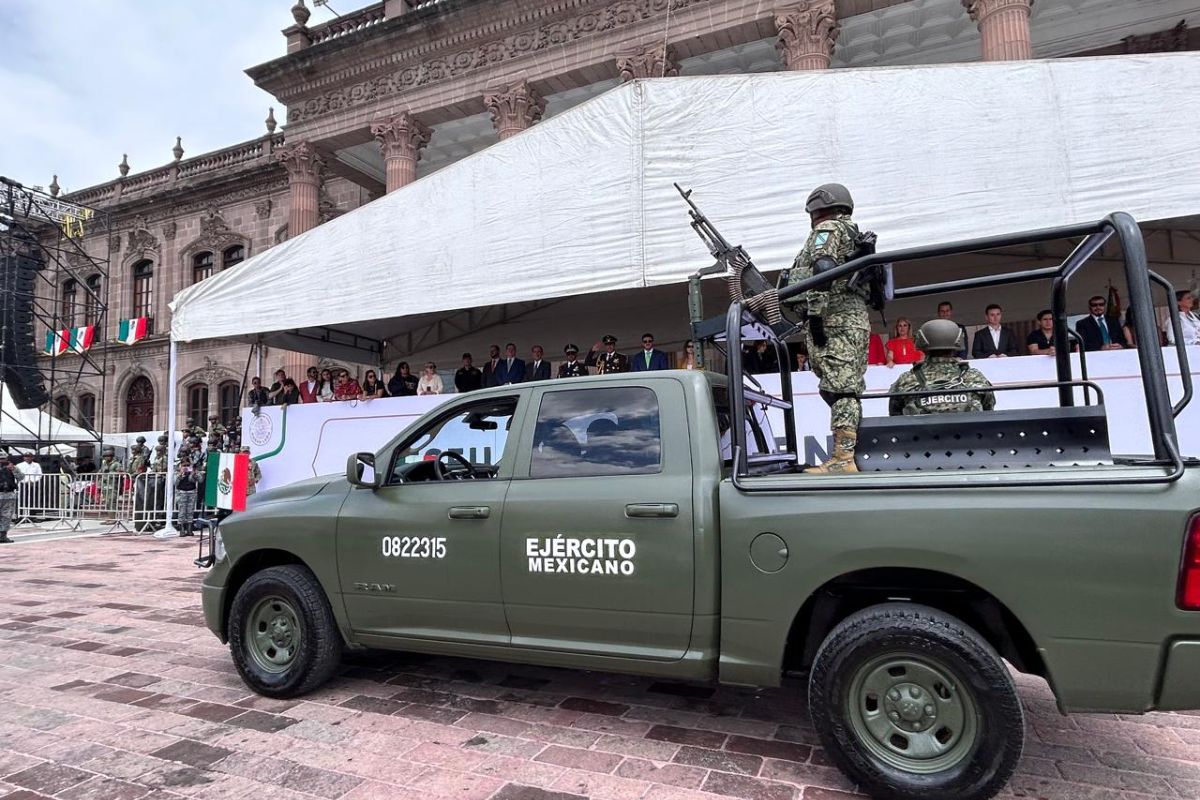 Ejercito Mexicano presente en el Gran Desfile de Independencia