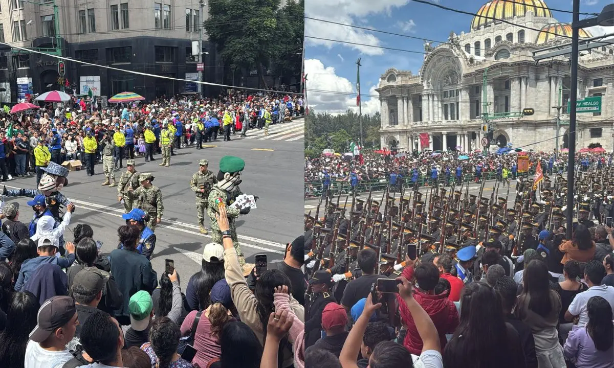 Desfile Cívico Militar en CDMX.  Foto: Ramón Ramírez | Canva