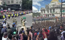 FOTOS | Capitalinos abarrotan el Centro Histórico para presenciar el desfile cívico militar 2025