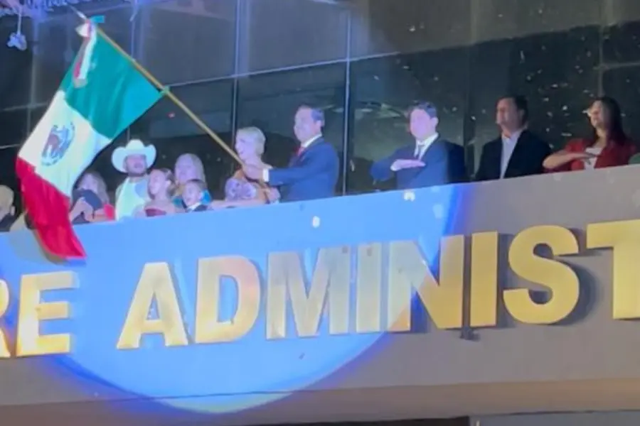 Celebran con gran entusiasmo Grito de la Independencia en el municipio de Santa Catarina