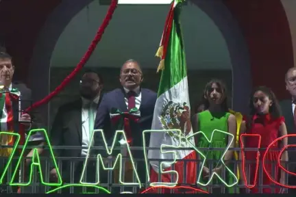 Escobedo celebra con orgullo el tradicional Grito de Independencia Escobedo celebra con orgullo el tradicional Grito de Independencia