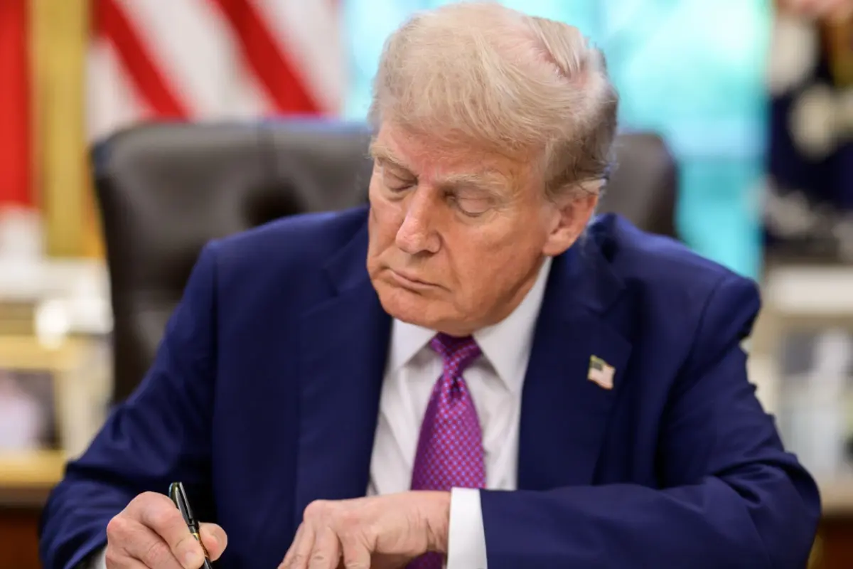 Donald Trump en la Casa Blanca Foto: The White House