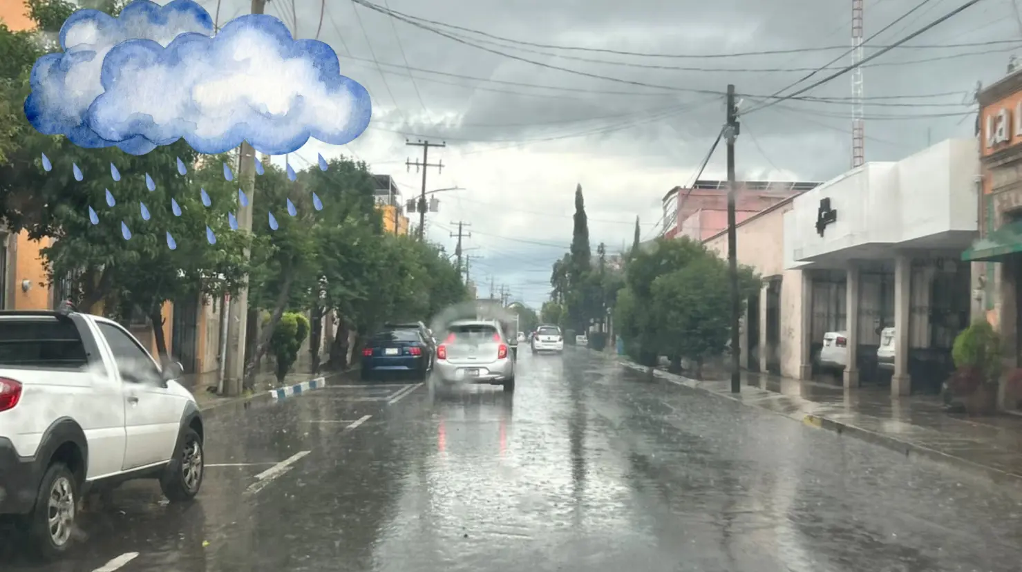 Se esperan lluvias fuertes para la capital de estado para este 16 de septiembre. Foto: Alejandro Ávila.