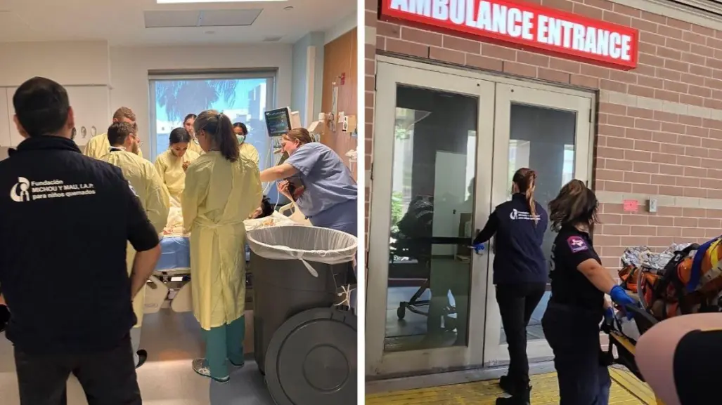 Trasladan a hospital en Texas a nieta de Alicia Matías, afectada por explosión en Iztapalapa