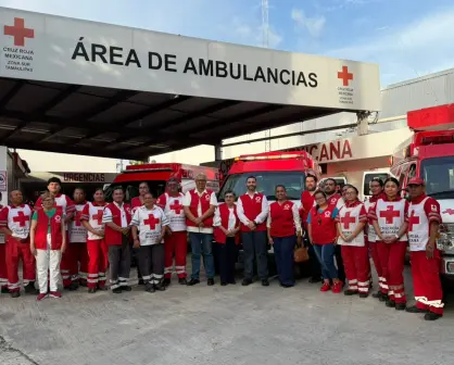 Tres nuevas ambulancias llegan para cambiar el panorama de la Cruz Roja en el sur de Tamaulipas