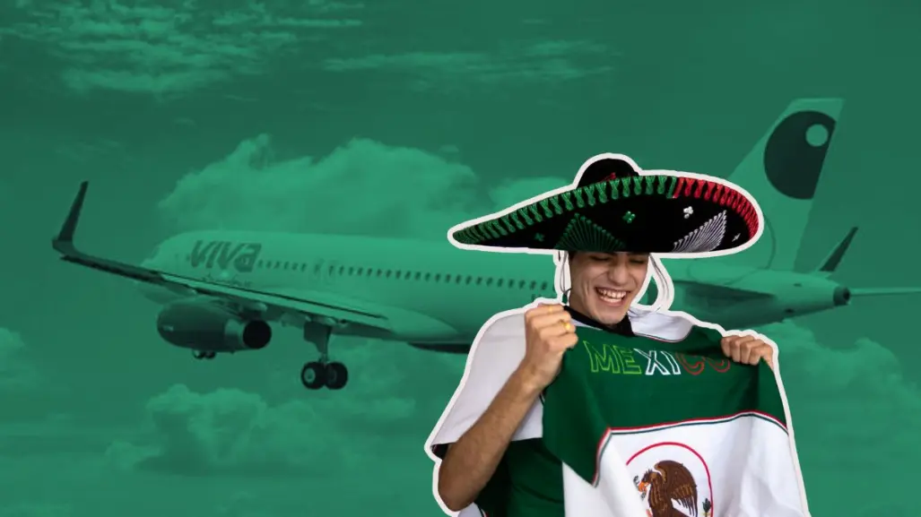 ¡Desde las alturas! Pasajeros celebran el Grito de Independencia en pleno vuelo con Viva Aerobus