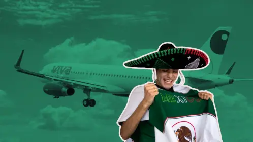 ¡Desde las alturas! Pasajeros celebran el Grito de Independencia en pleno vuelo con Viva Aerobus