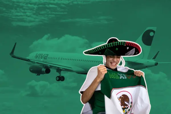 ¡Desde las alturas! Pasajeros celebran el Grito de Independencia en pleno vuelo con Viva Aerobus