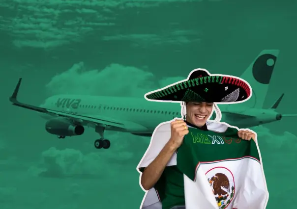 ¡Desde las alturas! Pasajeros celebran el Grito de Independencia en pleno vuelo con Viva Aerobus