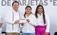 Tarjetas “Elvia Carrillo Puerto” llegan a Hunucmá y Maxcanú