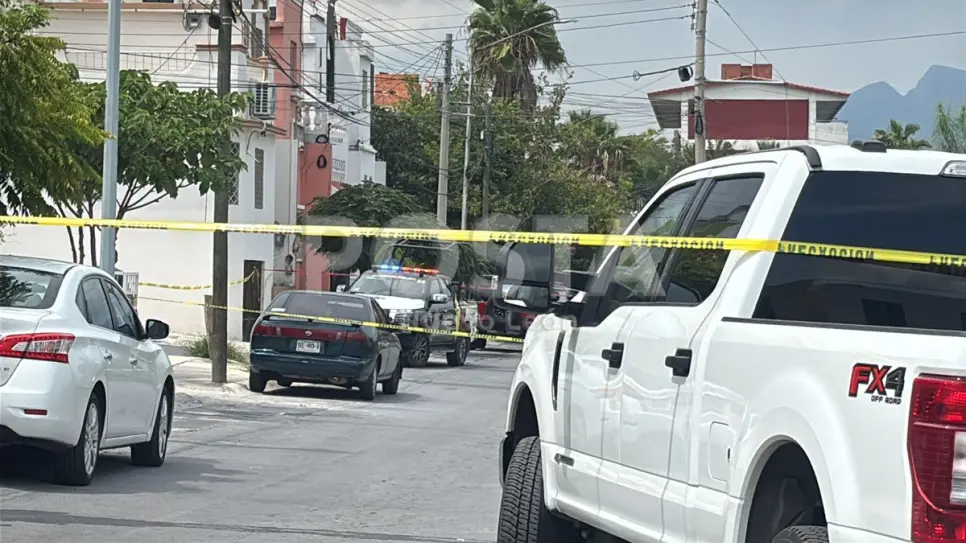 Asesinan a hombre a balazos en Santa Catarina