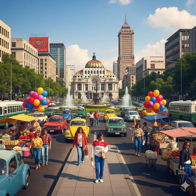 La CDMX sin el terremoto del 85. Foto: IA