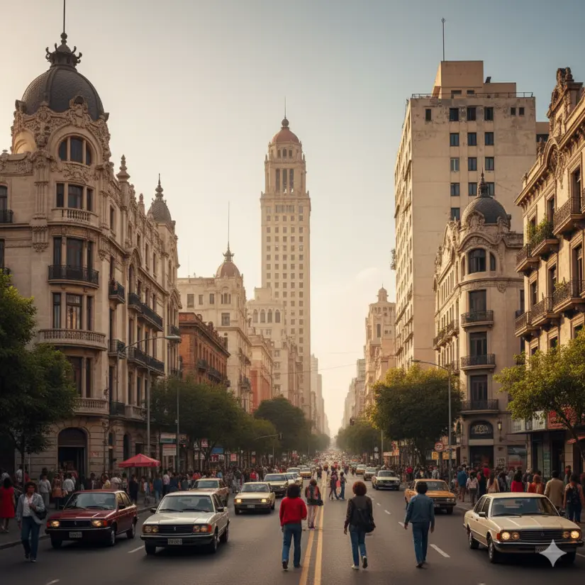 La CDMX sin el terremoto del 85. Foto: IA