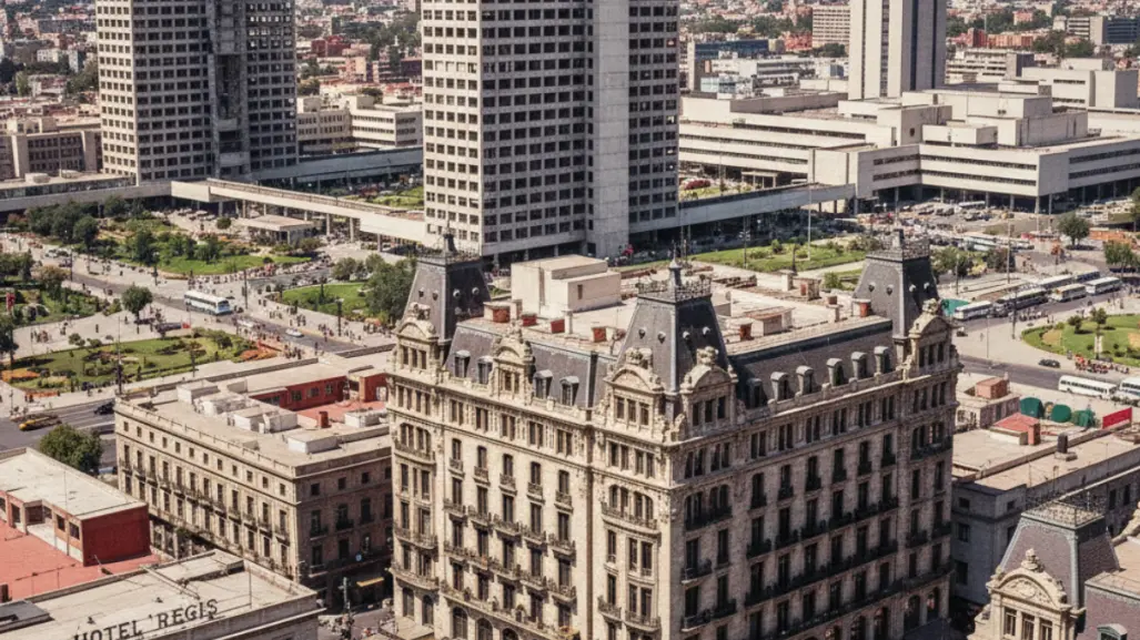 Así se vería la CDMX si no hubiese sido afectada por el terremoto de 1985, según la IA