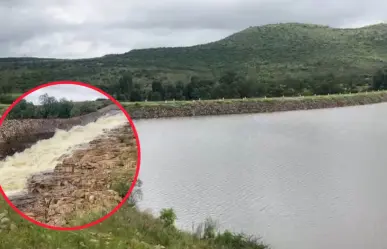 VIDEO | Así luce la presa Garabitos y su desfogue al Arroyo Seco tras 5 días de lluvias