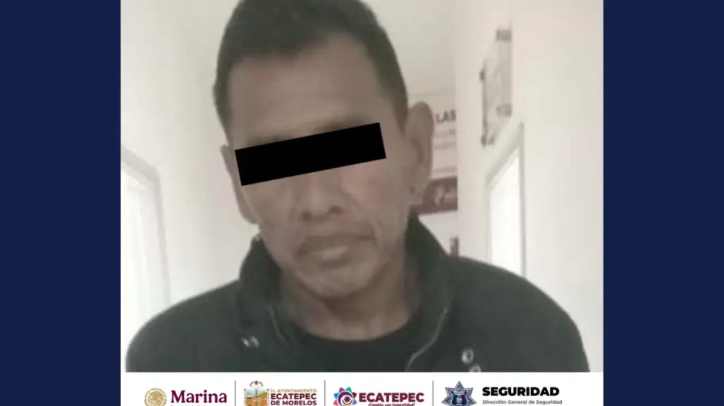 Hombre es detenido en Ecatepec por acosar a una mujer de forma constante en su casa y su trabajo
