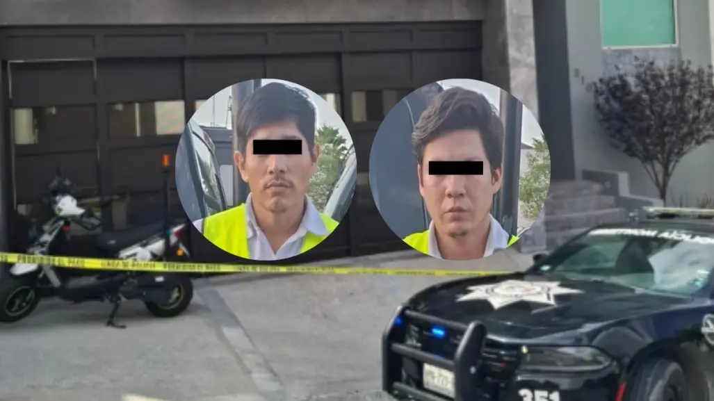 Robo frustrado termina con dos detenidos y daños en Monterrey
