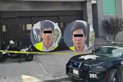 Robo frustrado termina con dos detenidos y daños en Monterrey