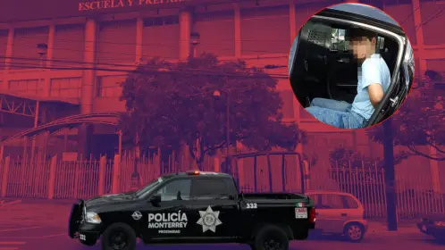 Detienen a menor tras agredir a compañera en la Preparatoria Técnica Médica