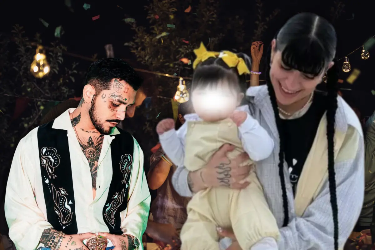 Christian Nodal, Inti y Cazzu (Foto: ig @cazzu, @nodal / Canva)
