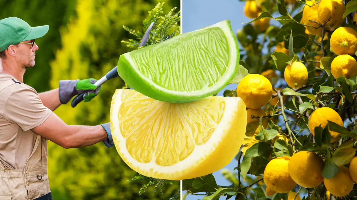 Esta es la mejor época para podar un limonero y que no muera en el intento. Foto: Canva.