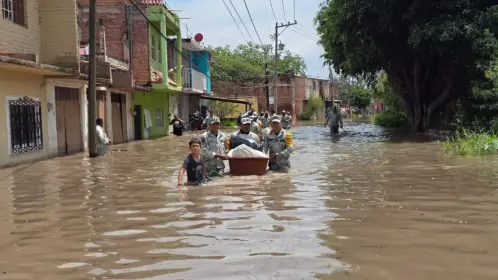 Estos serán los estados más afectados por las lluvias, según Conagua