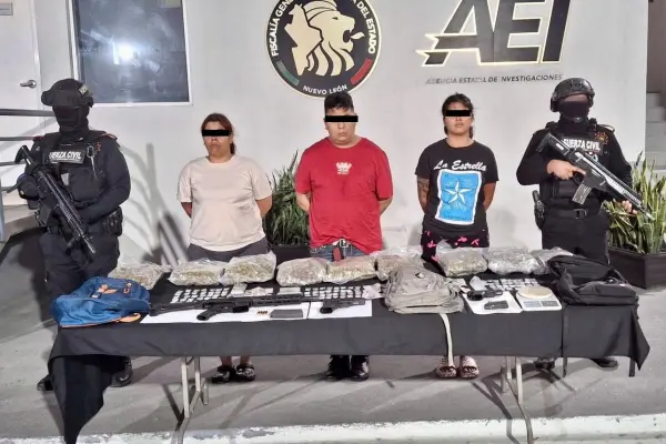 Captura a 3 con armas y droga tras balacera en la colonia Altamira