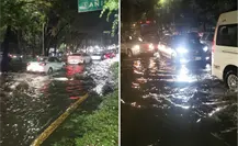 Activan Alerta Roja y Amarilla por fuertes lluvias y granizo en CDMX