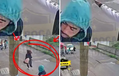 VIDEO | Hombre intenta asaltar a mano armada a mujer en calles de Toluca y huye sin ser detenido