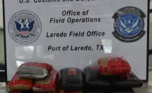 Detienen en Laredo a hombre que intentaba cruzar heroína desde Tamaulipas