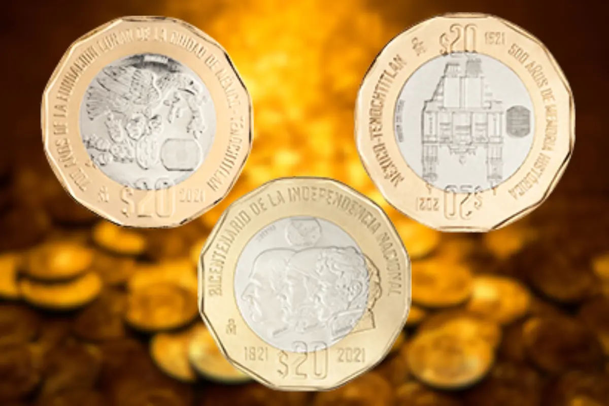 Atraídos por su valor, coleccionistas buscan desesperadamente una colección de monedas de 20 pesos valuada en 5 millones. Foto: Canva