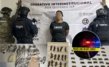 En Comondú detienen a mujer y aseguran arsenal en operativos de seguridad