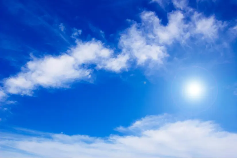 Ambiente caluroso y soleado para gran parte de Tamaulipas. Foto: Freepik 