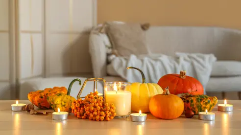 Renueva tu hogar en otoño con poco dinero: 3 consejos imperdibles