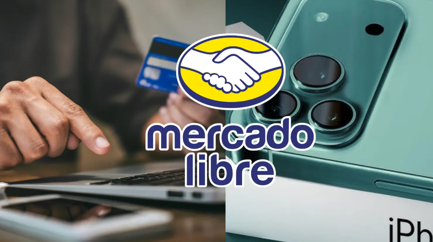 ¿Vas a comprar el iPhone 17? Mercado libre tiene meses sin intereses. Foto: Canva | Mercado Libre.