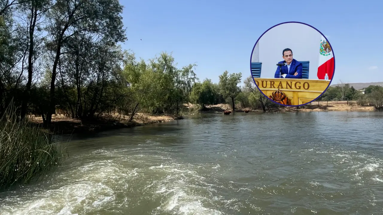 Debido a las últimas precipitaciones el río Tunal registra una crecida en su corriente. Foto: Jesús Carrillo.