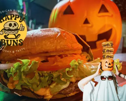 Descubre Happy Buns, el lugar de hamburguesas en Monterrey donde siempre es Halloween