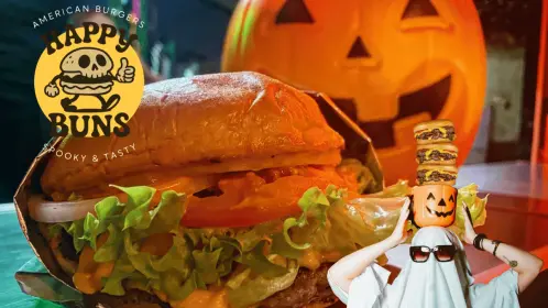 Descubre Happy Buns, el lugar de hamburguesas en Monterrey donde siempre es Halloween