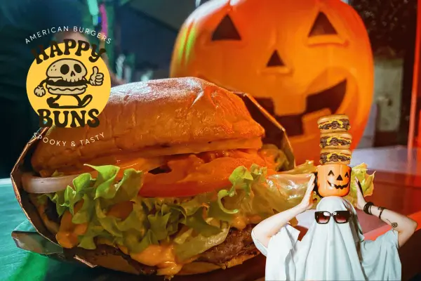 Descubre Happy Buns, el lugar de hamburguesas en Monterrey donde siempre es Halloween