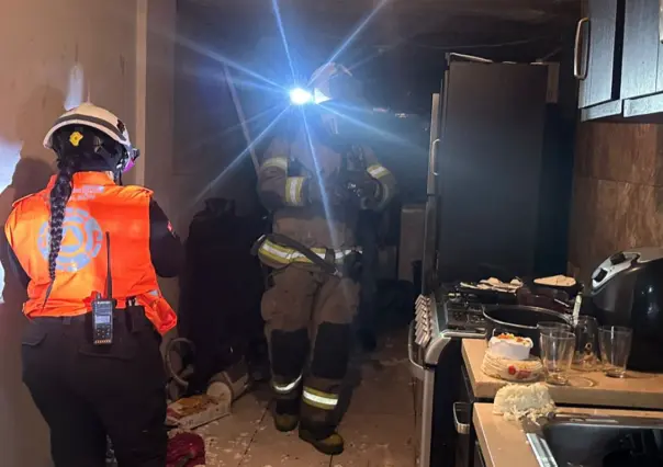 Explosión por acumulación de gas deja una persona lesionada en Monterrey
