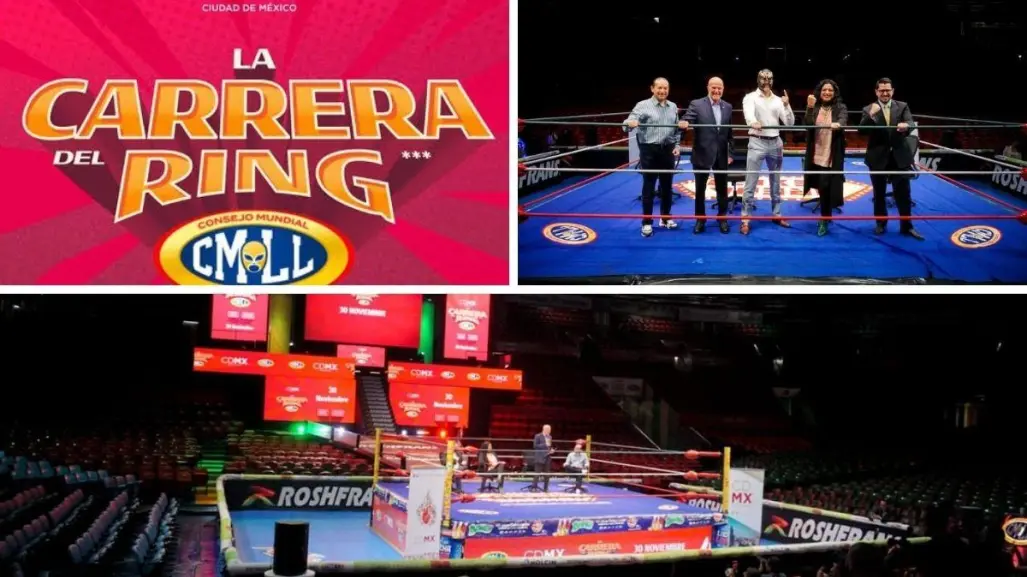 La Carrera del Ring 2025 llega a CDMX: running y lucha libre en un mismo evento