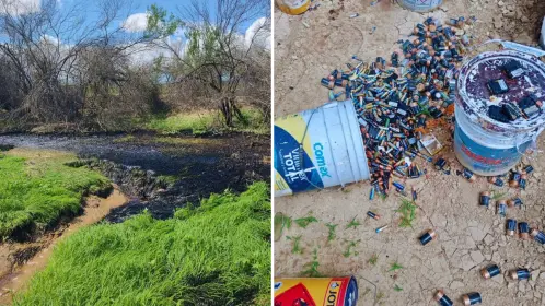 Ecocidio en Las Pocitas: denuncian tiradero de desechos tóxicos en Baja California Sur