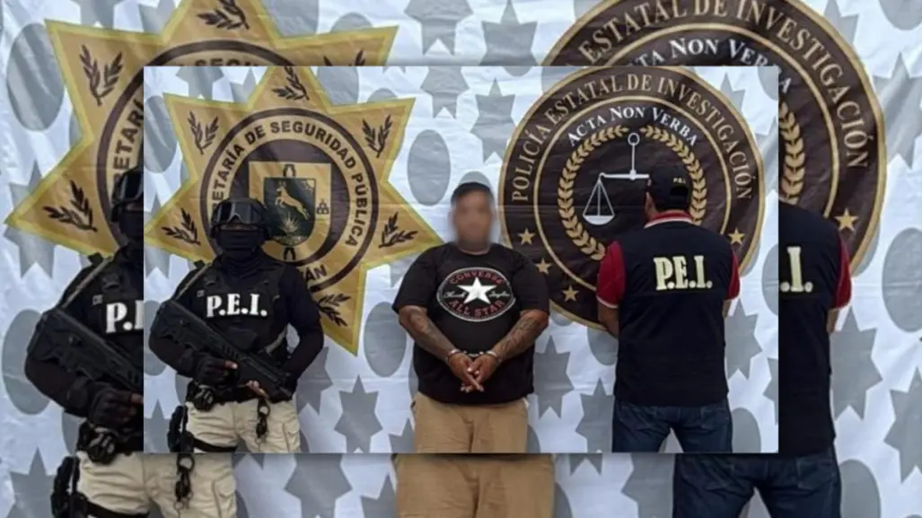 Arrestan a  "Beethoven" por presunto narcomenudeo al sur de Mérida
