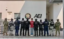 Detienen a presunto distribuidor de drogas en Pesquería