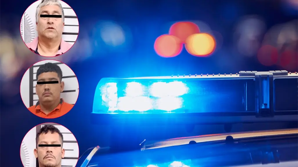 Tres hombres originarios de Tamaulipas detenidos en Santiago; les aseguran droga y vehículo