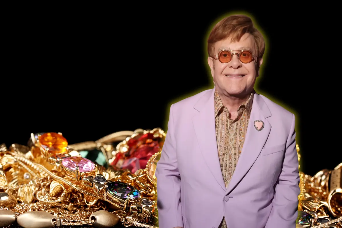 Elton John crea piezas de joyería con sus huesos (Foto: @eltonjohn / Canva)