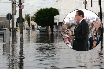 Según Toño Ochoa, estos son los 3 lugares de Durango con riesgo constante de inundación