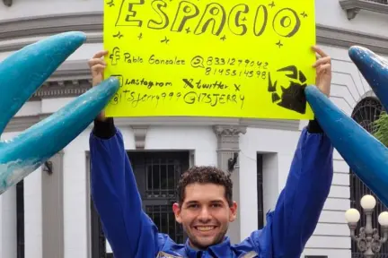 Pablo González: El tamaulipeco que sueña con ser el primer tampiqueño en el espacio Pablo González: El tamaulipeco que sueña con ser el primer tampiqueño en el espacio