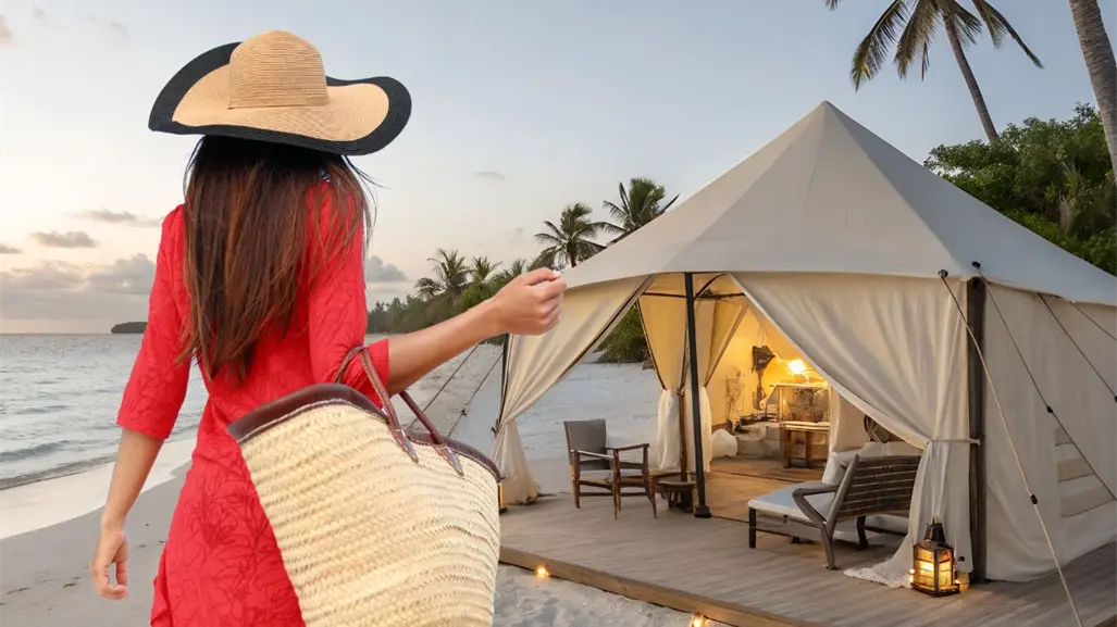 Así puedes disfrutar del  glamping en Holbox